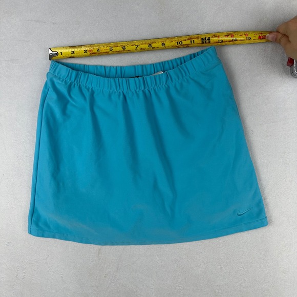 Nike Dri-Fit Turquoise Athletic Skort XS Built In Shorts Tennis Running Golf - Picture 6 of 8